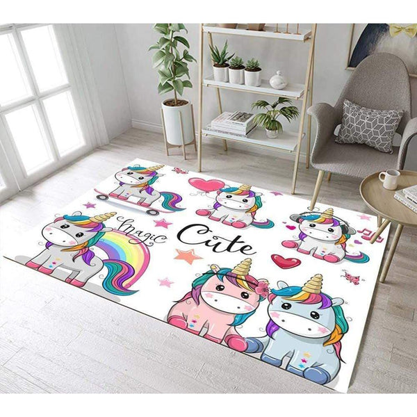 Cute Unicorn Rug
